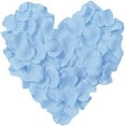 thumbnail image 3 of 10000 pcs Light Blue Rose Silk Petals Artificial Flowers Petals for Romantic Night Party Wedding, Propose, Valentine's Day, Mother's Day, Christmas Flower Decoration, 3 of 10