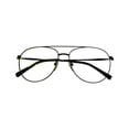 thumbnail image 2 of Fila Mens Black Aviator Ophthalmic Stainless Steel Metal Frame VF9988 531. 56mm, 2 of 9