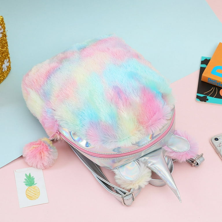 Justice mini unicorn backpack cheap