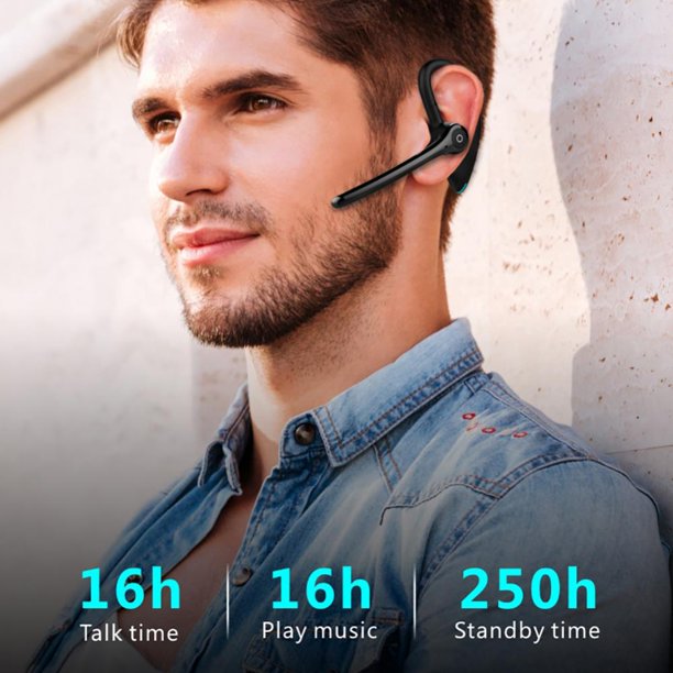 Yinrunx 2.4GHZ Wireless Bluetooth Headset Wireless Headset Bluetooth