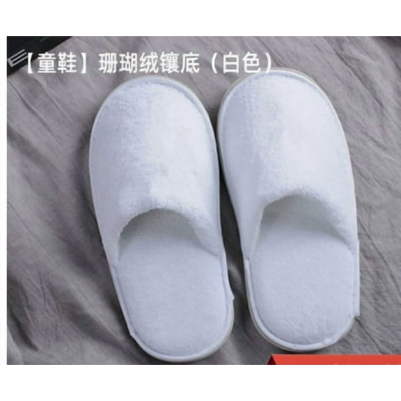 OUNONA Spa Slippers Hotel Slippers Disposable Outdoor Travel Wedding Slippers House Slipper Non-Slip Disposable Slippers Shoes