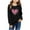 Black, variant on Spazoro Kids Girls Sweatshirts, Valentine's Day Long Sleeve Heart Print Crew Neck Casual Blouses Tops for Child Girls Black Size 4 T
