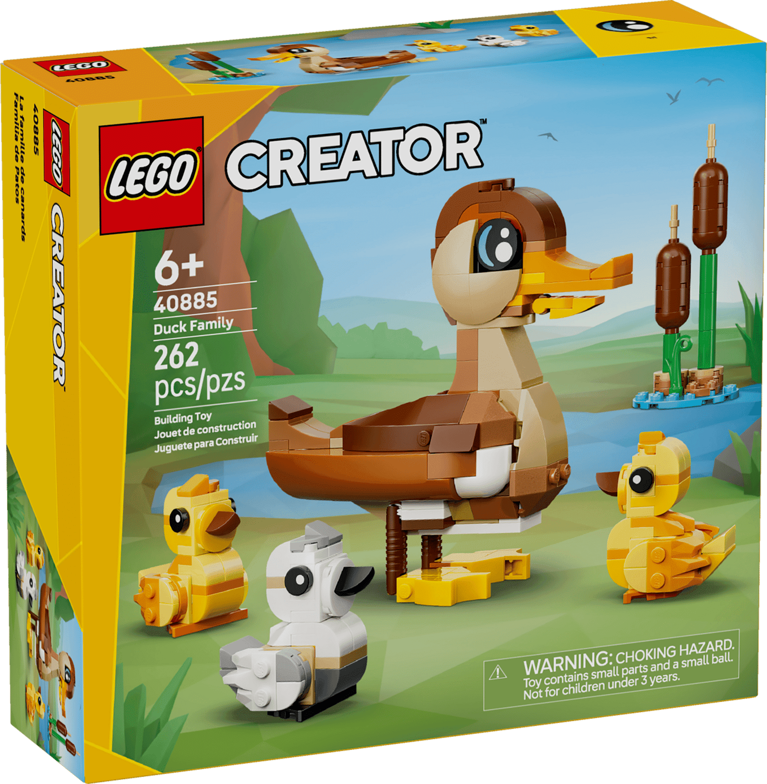 LEGO Duck Family Creator 40885 Building Set (262 Pieces)