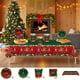 thumbnail image 1 of Platos de Papel Navideños, Suministros para Fiestas, Platos de Papel Desechables, 16 Vasos de Papel, 16 Pañuelos, 20 Manteles, 1 Pieza para Decoración, Suministros para Fiestas Navideñas., 1 of 6