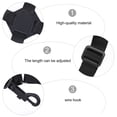 thumbnail image 2 of SHISUYAN 1Pc Useful Saxophone Shoulders Strap Comfortable Saxophone Strap (Black), 2 of 8
