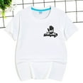 thumbnail image 2 of Toddler Boys Summer Tops Tees Soft Short Sleeve Crew Neck Solid Color T Shirt Daily Spring Shirts For Kid 8-9 T, 2 of 5