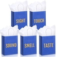 thumbnail image 1 of Bolsas de regalo Kolldenn 5 Senses, color azul, 21 x 11 x 27 cm, con pañuelos, 1 of 6