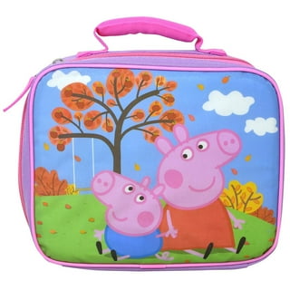 Nick Jr. Peppa Pig Girls Soft Insulated School Lunch Box B19PI42897