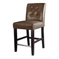 thumbnail image 3 of CorLiving Antonio Counter Height Barstool in Bonded Leather, 3 of 4
