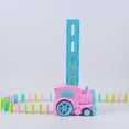 thumbnail image 4 of figatia Educational Automatic Laying Dominoes Electric Train Toy for - Pink, Train :, 4 of 7