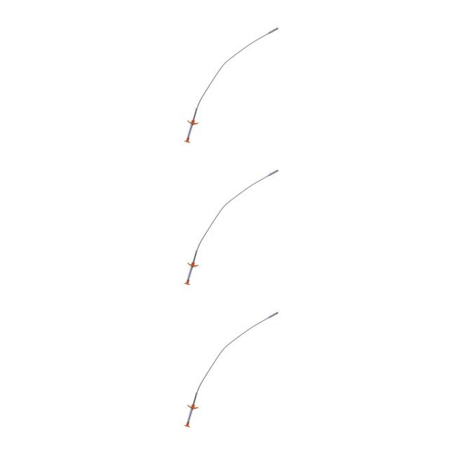 Scienceny Colectores de pelo Flexibles de varios tamaños de acero Pick Up Garra de mano Herramienta de limpieza resistente al desgaste Suministros de Como se muestra 85cm 3piezas Scienceny CBP070288