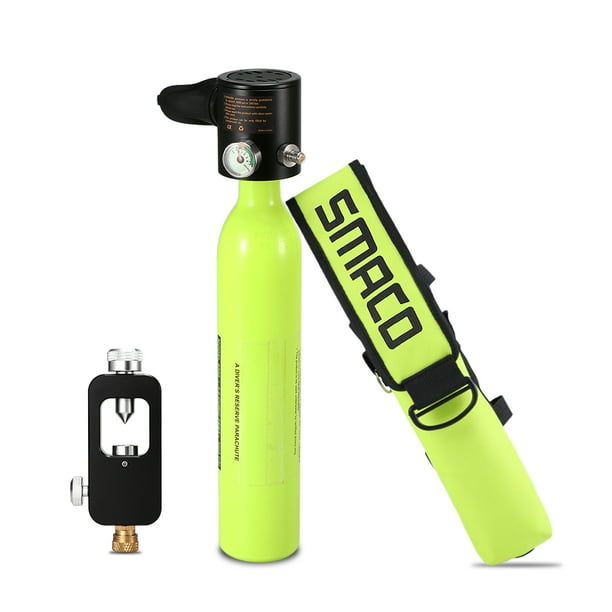 0.5L Oxygen Cylinder Diving Air Tank Oxygen Cylinder Refill Adapter