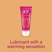 K-Y Warming Jelly Glycerin Based Formula 5 Fl Oz. Sensorial Personal Lubricant for Men, Women and Couples & Safe to Use with Latex Condoms (Pack of 2)