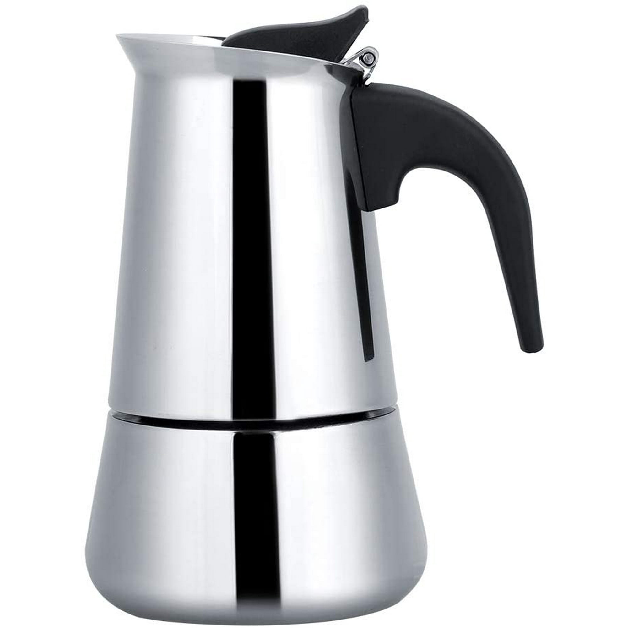 Cafetière Portable en Acier Inoxydable Moka Cafetière Moka Outil