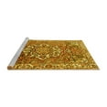 thumbnail image 2 of Ahgly Company Machine Washable Indoor Rectangle Persian Yellow Traditional Area Rugs, 2' x 3', 2 of 4