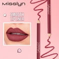 thumbnail image 2 of Misslyn 3PCS Smooth Lip Liner with Matte Effect, Long-lasting Shaping Makeup Lipliner Pencil, 0.02oz/0.78g, #24 #35 #124, 2 of 11
