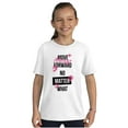 thumbnail image 4 of Move Always Forward Inspiring Words Girls Kids T Shirt Tees Teen Brisco Brands M, 4 of 6