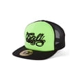 thumbnail image 2 of TopHeadwear Cali Script Trucker Hat - Neon Green/Black, 2 of 2