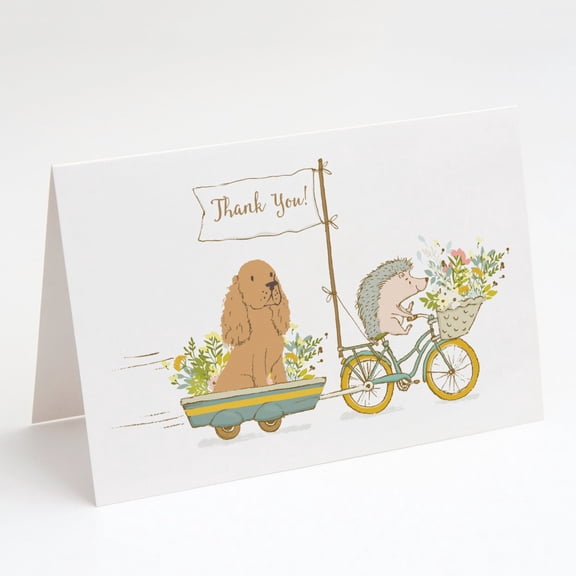 Cocker Spaniel Greeting Cards and Envelopes Pack of 8