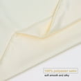 thumbnail image 4 of Unique Bargains 6 Pack Satin Pillowcase with Zipper, Queen, Pearl White, 4 of 8