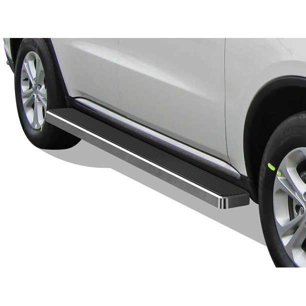 APS iBoard Running Boards 6 inches Custom Fit 20112020 Dodge Durango