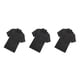 thumbnail image 5 of Chaqueta de Chef Matsuzay Manga Corta Uniforme Transpirable Negro M, 5 of 6