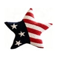 thumbnail image 2 of Dmlowu 4th of July Patriotic Pillows, Soft Cozy Fabric Outdoor Pillows with Core and Cover, Red Backrest Throw Pillows for Couch Bed Living Room Patio, 2 of 6