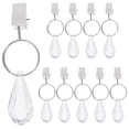 thumbnail image 1 of Dosaele 10pcs Curtain Weights Clips for Drapery Window Curtains Household Water Drop Weights, 1 of 6