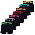 thumbnail image 1 of ellesse Calzoncillos para Hombre, Paquete de 7 - Yema Calzoncillos de 7 paquetes, Logo, Algodón Stretch Negro/Multi2 3XL (XXX-Large), 1 of 7