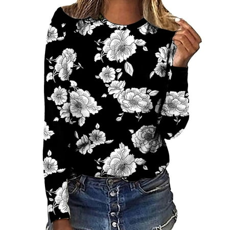 

Larisalt Shirts For Women Trendy Women s Corset Top Long Sleeve Crop Tops Square Neck Tee Slim Fit Bodycon T Shirt Black S
