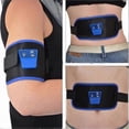 thumbnail image 3 of Ab Gymnic Electronic Massage Belt Abdominal Muscle Stimulator Slimming Abdomen Arm Leg Body Weight Loss Home Lazy Workout Tool, 3 of 5