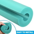 thumbnail image 4 of Unique Bargains Barbell Squat Pad Weight Lifting Bar Cushion Pad Sponge Neck Shoulder Back Protector Green, 4 of 5