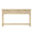 Natural Wood, variant on ELYKEN 51.2" Rattan Console Table with 3 Drawers, Natural Wood