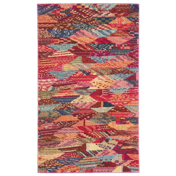 Safavieh Monaco Paul Colorful Geometric Area Rug or Runner Walmart