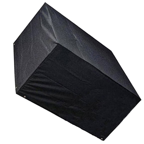 HEALEEP 1Set Table Cover Black 242 * 162 * 100cm Rectangular Table and Chair Cover Set Waterproof