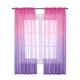 thumbnail image 5 of ux Linen Ombre Sheer Cortinas Voile Semi Sheer Cortinas para Dormitorio Sala de estar Juego de, 5 of 8