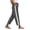 Z46 Dark Gray, variant on Mifsaly Linen Blend Pants for Women Side Lace Stripe High Waisted Summer Pant Lightweight Breathable Loose Casual Everyday Wear Outfits with Pockets Navy,S