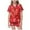 c-Red, variant on Gelikeya Kids Pajamas Girls Valentines Short Sleeved Pyjama Casual Cozy Preppy Clothes Girl's Fashion