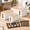 White-3 pack, variant on Black 3 Pack Cable Management Box Kit with Assorted Cord Organizers for Home and Office