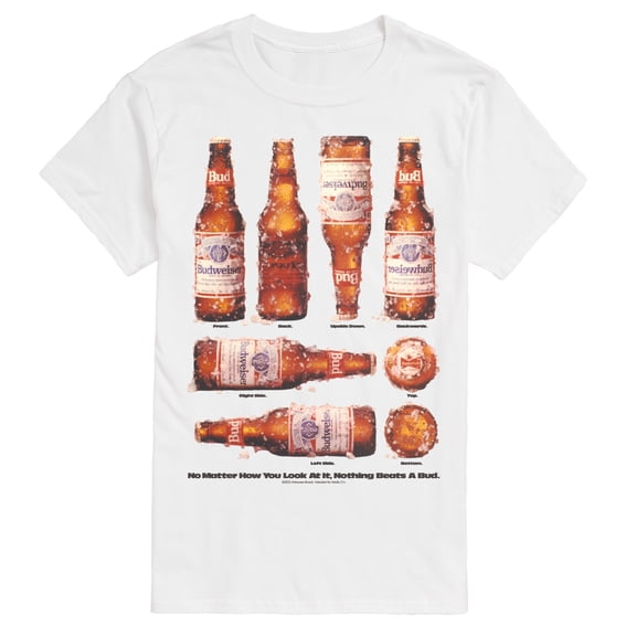 Budweiser - Nothing Beats Bud Grid - Men's Short Sleeve Graphic T-Shirt