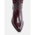 thumbnail image 5 of Madden NYC Women's Faux Leather Croco Butterfly Boots, 5 of 6
