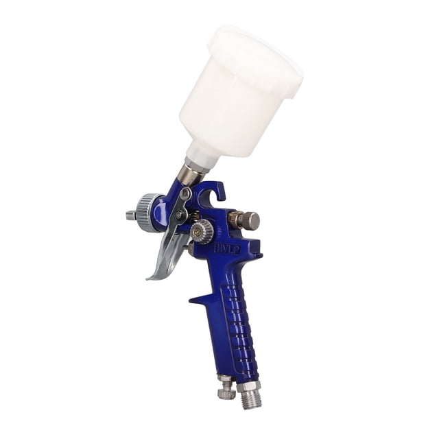 Pistola pulverizadora de pintura, pistola pulverizadora HVLP con pistola pulverizadora con manómetro, juego de pistola pulverizadora multifuncional
