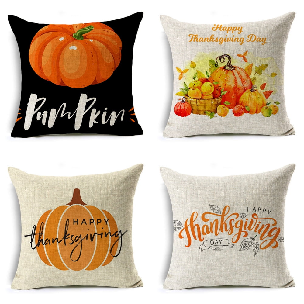 Pumpkin Pillow Covers Cushions Pillow Case Decoration Sofa Thanksgiving Pumpkin Pillow Covers Cushions Pillow Case Decoration Sofa Thanksgiving