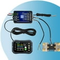 thumbnail image 3 of JUNTEK Direct Current 0-120V 0-600A KG160F 2.4 Inch TFT Color Screen BT Connection Battery Coulometer Battery Monitor Android Mobilephone APP Remotes Check Control Battery Voltage Current Am, 3 of 8