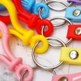 thumbnail image 2 of FRCOLOR Assorted Color Candy Color Wrist Strap for Decoration Made of PVC Ideal for Phones and Keychains 5 pcs, 2 of 8