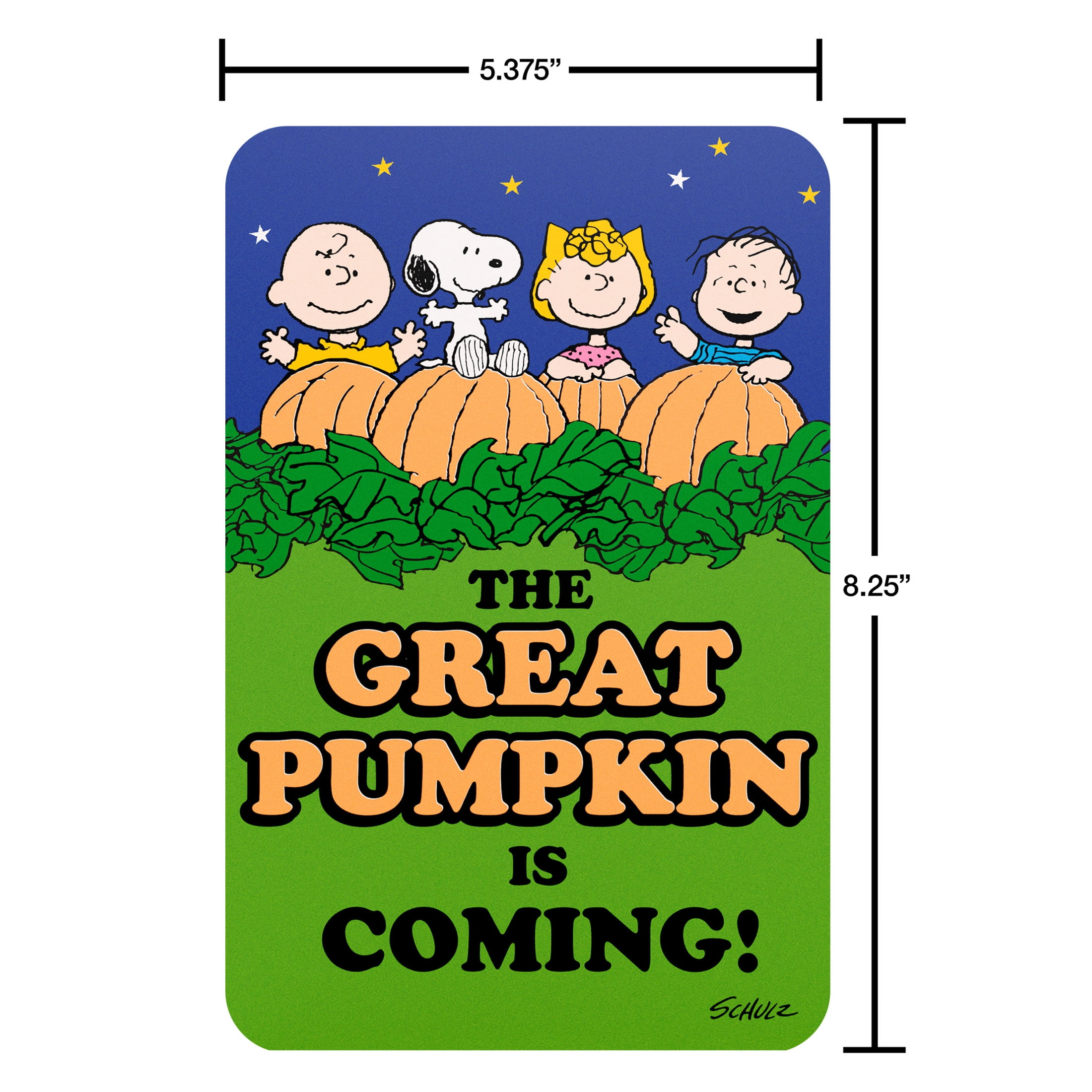 American Greetings Peanuts Halloween Card (Unbelievably Magical)