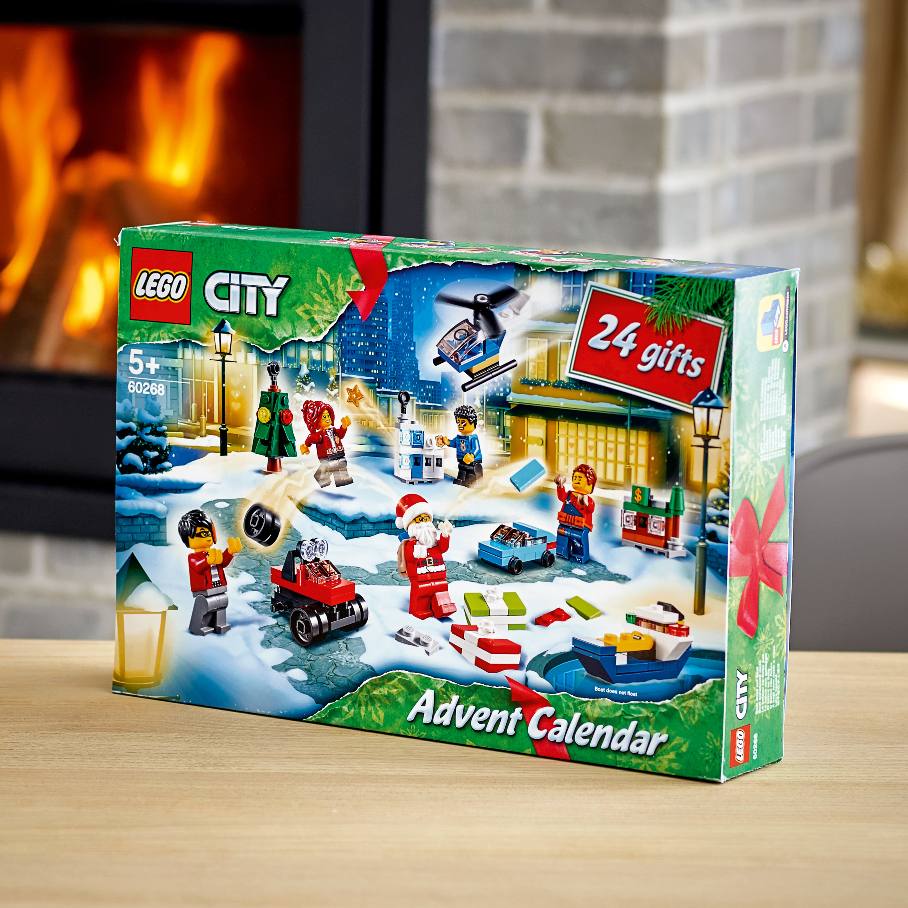 LEGO City Advent Calendar 60268, With City Play Mat, Best Festive Toys for Kids (342 Pieces) - image 7 of 7