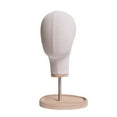 thumbnail image 2 of Modelo de Cabeza de Peluca, Modelo de Cabeza de Maniquí con Base, Soporte de Exhibición Portátil Multiusos para Sombreros de Peluca para Sombreros, Ga, 2 of 9