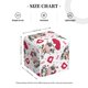thumbnail image 4 of Balery Caring Cow Porta Pañuelos de Cuero con Estampado – Funda Moderna Cuadrada para Caja de Pañuelos, Dispensador 5x5x5'', 4 of 7