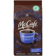 McCafe Colombian Ground Coffee, Caffeinated, 12 oz Bag